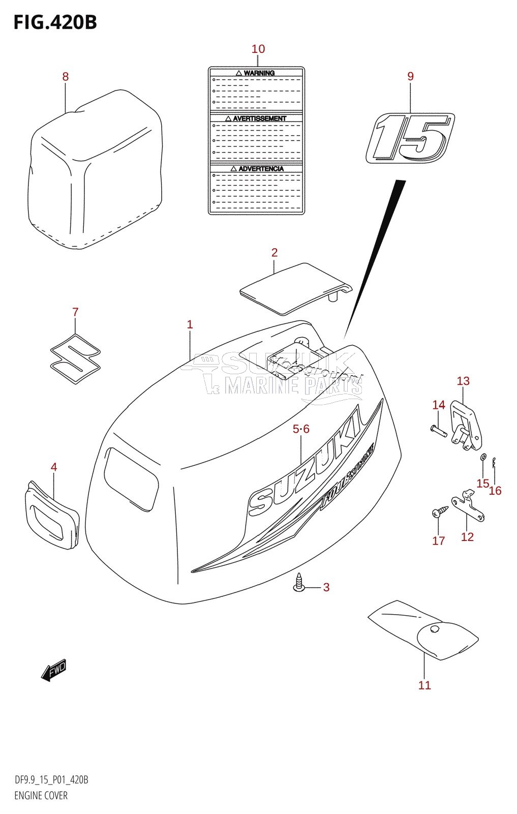 ENGINE COVER (K10,011)