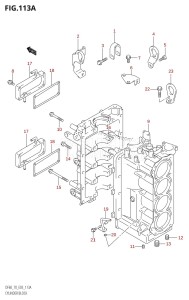 DF70 From 07001F-151001 (E03)  2001 drawing CYLINDER BLOCK