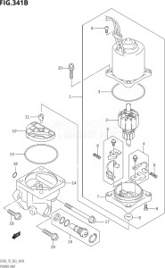 DF70 From 07001F-861001 (E01)  1998 drawing POWER UNIT (K1,K2,K3,K4,K5,K6,K7,K8,K9)