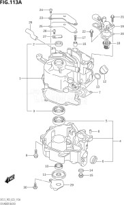 00252F-140001 (2021) 2.5hp P03-U.S.A (DF2.5   DF2.5M1) DF2.5 drawing CYLINDER BLOCK