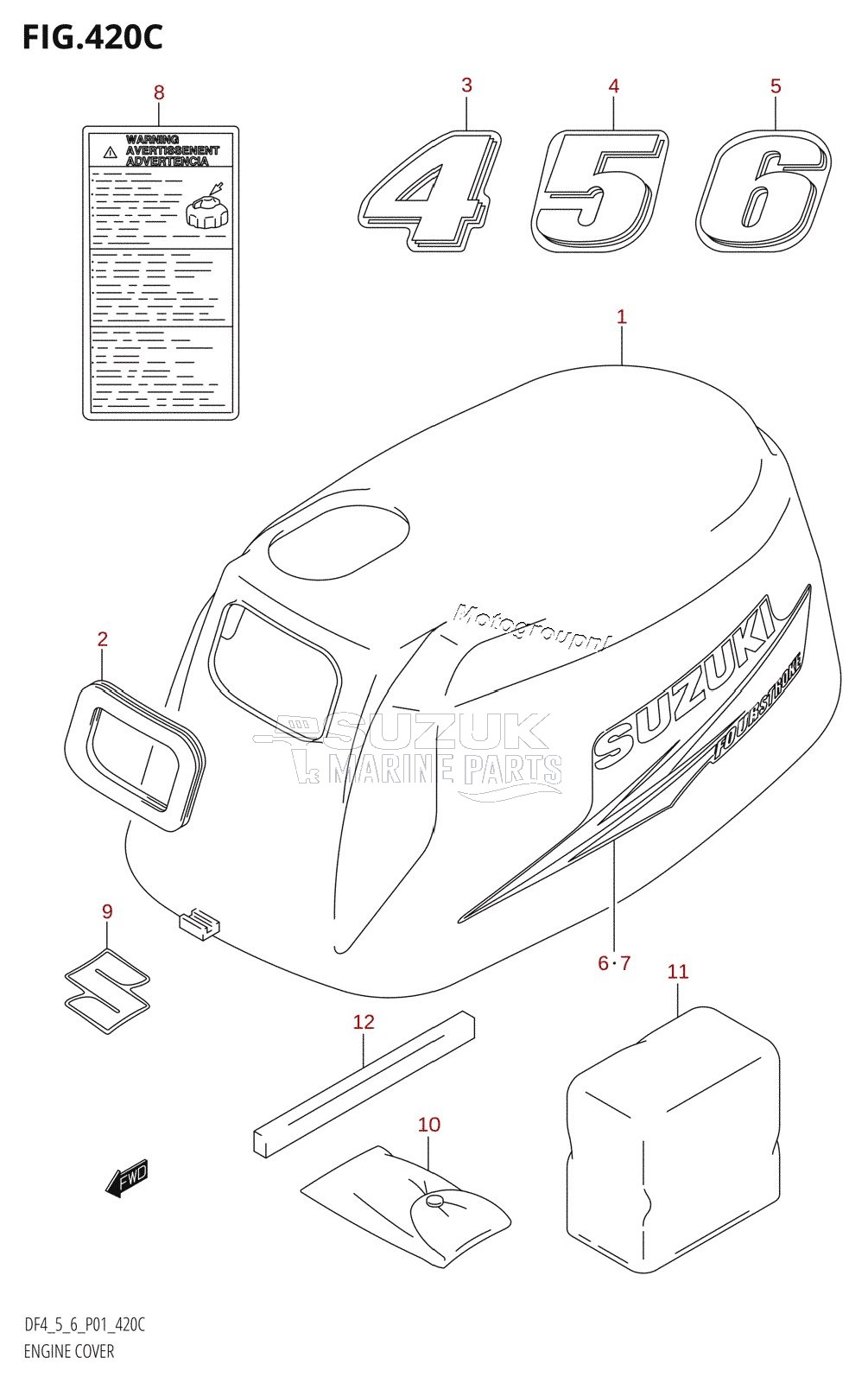 ENGINE COVER (K10,011)