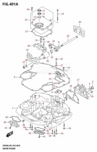 DF325A From 32501F-910001 (E01 E40)  2019 drawing ENGINE HOLDER