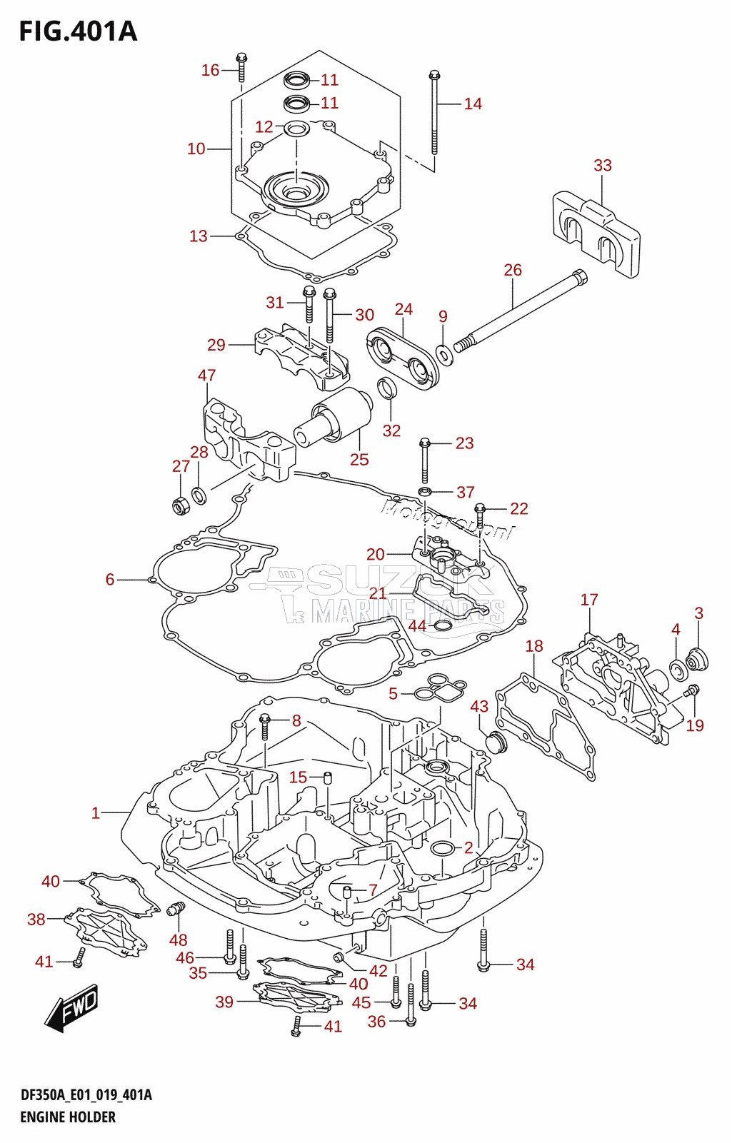 ENGINE HOLDER