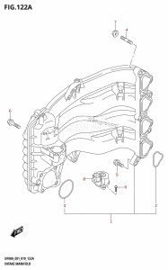 DF100B From 10004F-910001 (E01 E40)  2019 drawing INTAKE MANIFOLD