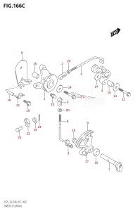 DT25 From 02503K-510001 (P36-)  2015 drawing THROTTLE CONTROL (DT30R:P40)