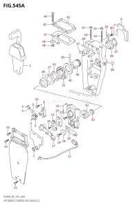 DF150AZ From 15003Z-910001 (E01 E40)  2019 drawing OPT:REMOTE CONTROL ASSY SINGLE (2)