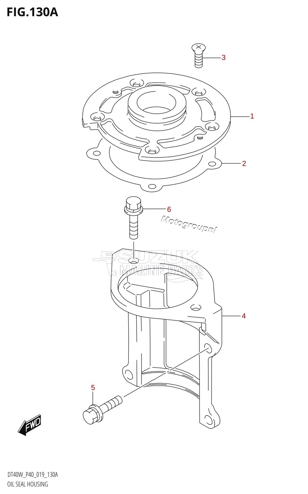 OIL SEAL HOUSING (E-STARTER)