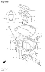 20002F-810001 (2018) 200hp E03-USA (DF200T) DF200 drawing OIL PAN (DF250ST)
