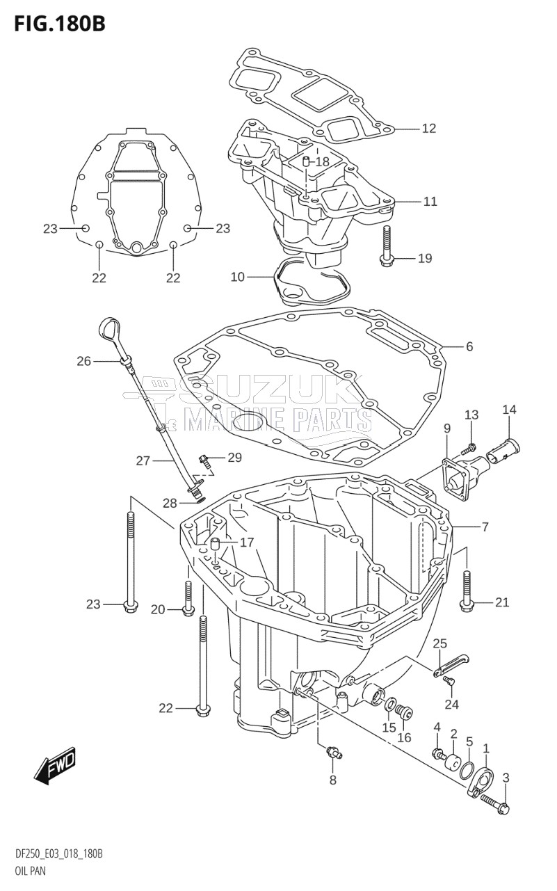 OIL PAN (DF250ST)