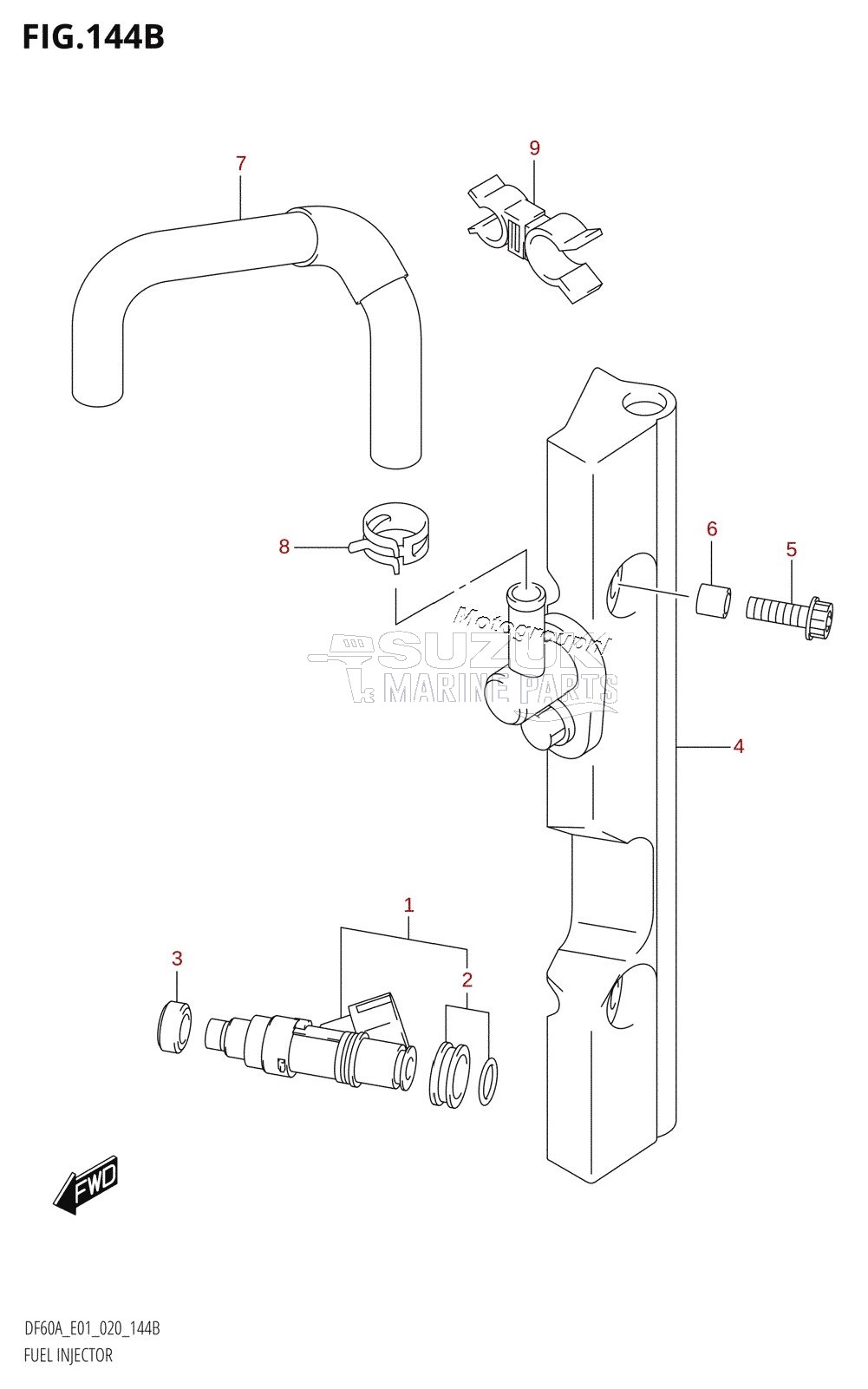 FUEL INJECTOR (E40)