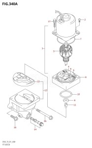 DF70 From 07001F-861001 (E01)  1998 drawing PTT MOTOR (W,X,Y)