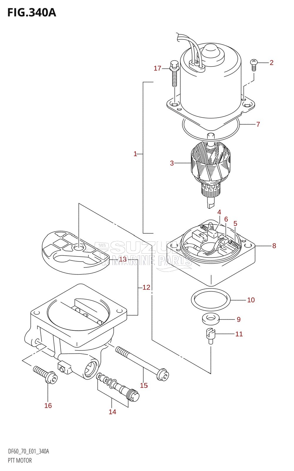 PTT MOTOR (W,X,Y)