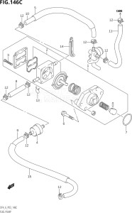 00402F-110001 (2011) 4hp P03-U.S.A (DF4) DF4 drawing FUEL PUMP (DF4:(K5,K6,K7,K8,K9,K10,011))