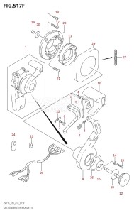 DF175T From 17502F-610001 (E01 E40)  2016 drawing OPT:CONCEALED REMOCON (1) (DF175T:E40)