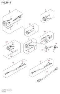 DF115A From 11503F-610001 (E01 E03 E11 E40)  2016 drawing OPT:METER (DF115AT:E11)