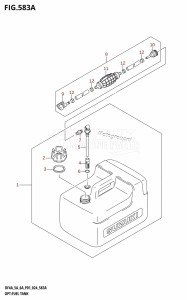 DF6A From 00603F-440001 (P01)  2024 drawing OPT:FUEL TANK (DF5A,DF6A)