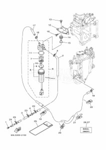 FL225BETX drawing FUEL-SUPPLY-1