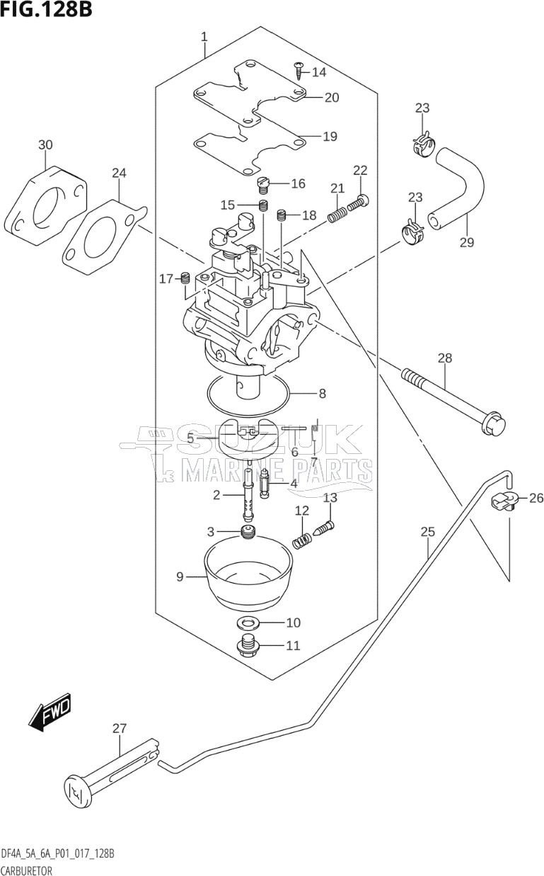 CARBURETOR (DF5A:P01)