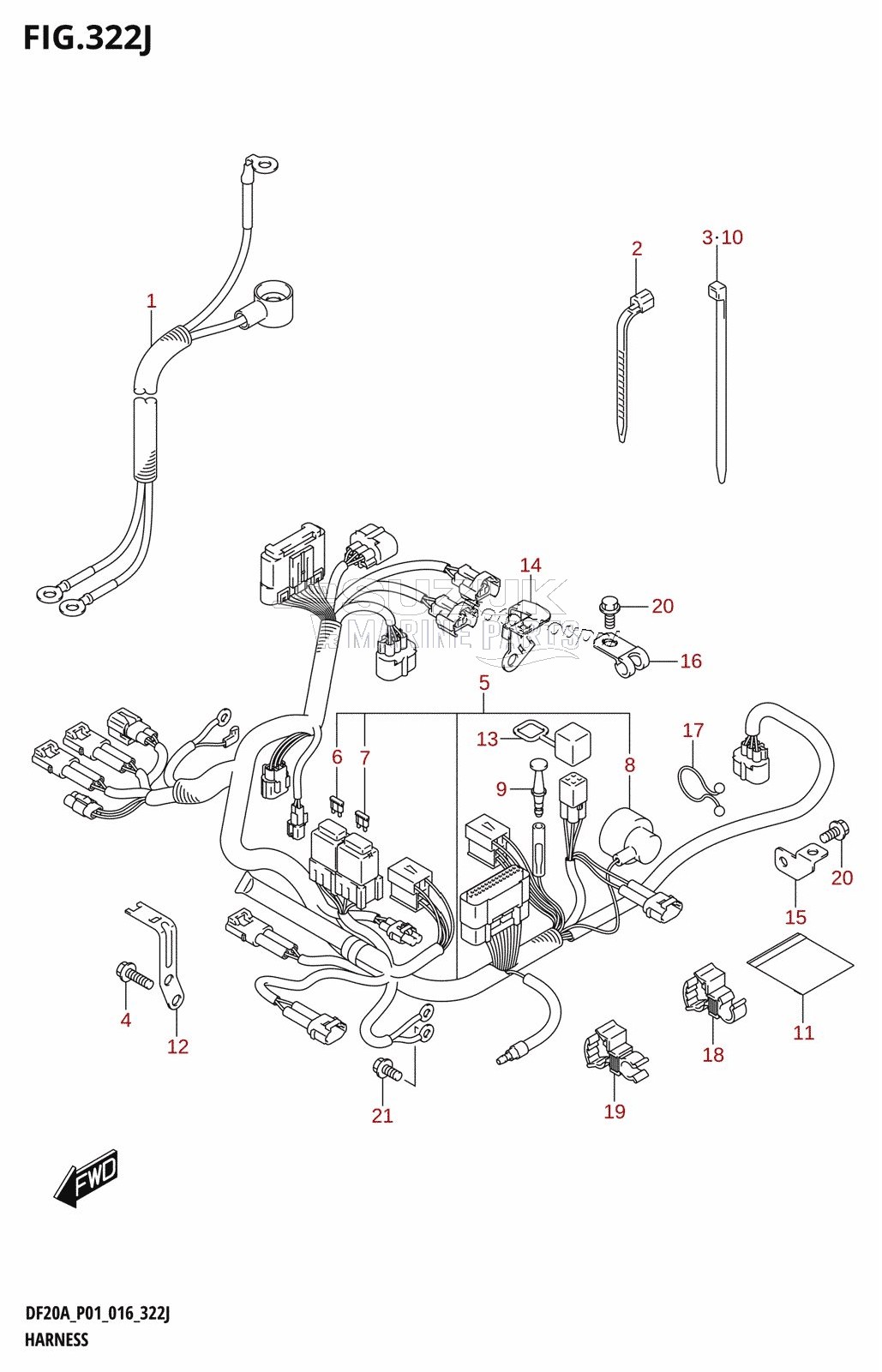 HARNESS (DF20A:P40)