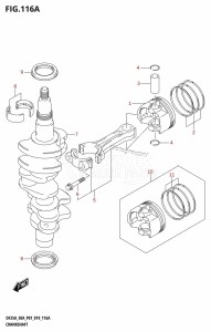 DF30A From 03003F-910001 (P01 P40)  2019 drawing CRANKSHAFT