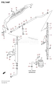 DF175ZG From 17502Z-410001 (E01 E40)  2014 drawing FUEL INJECTOR (DF150Z:E40)