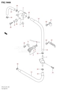 DF40 From 04002F-010001 (E03)  2010 drawing FUEL INJECTOR