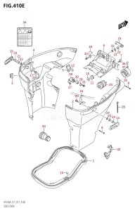 DF140A From 14003F-710001 (E11 E40)  2017 drawing SIDE COVER (DF115AZ:E40)