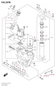 DF225T From 22503F-910001 (E03)  2019 drawing TRIM CYLINDER (X-TRANSOM,XX-TRANSOM)