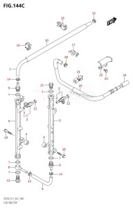 DF250ST From 25004F-240001 (E03)  2022 drawing FUEL INJECTOR (E03:DF250ST)