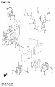 DF25A From 02504F-610001 (P01)  2016 drawing RECTIFIER /​ IGNITION COIL (DF30ATH:P01)