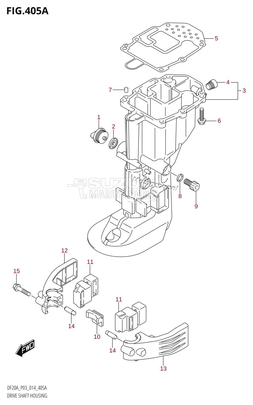 DRIVE SHAFT HOUSING