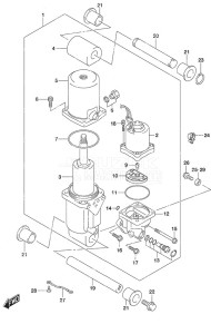 DF 115A drawing Trim Cylinder