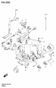 DF20A From 02002F-440001 (P01 - P40)  2024 drawing HARNESS (DF15AT,DF20AT)