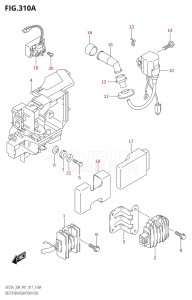 02504F-710001 (2017) 25hp P01-Gen. Export 1 (DF25A  DF25AR  DF25AT  DF25ATH) DF25A drawing RECTIFIER / IGNITION COIL (DF25A:P01)