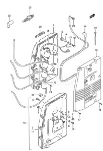 DT 140 drawing Ignition (1986 to 1996)