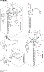 15001Z-880001 (2008) 150hp E01-Gen. Export 1 (DF150ZK8) DF150Z drawing OPT:SWITCH