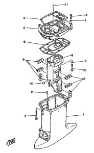 25J drawing UPPER-CASING