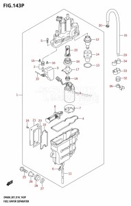 DF40A From 04003F-410001 (E01)  2014 drawing FUEL VAPOR SEPARATOR (DF50AVTH:E01)