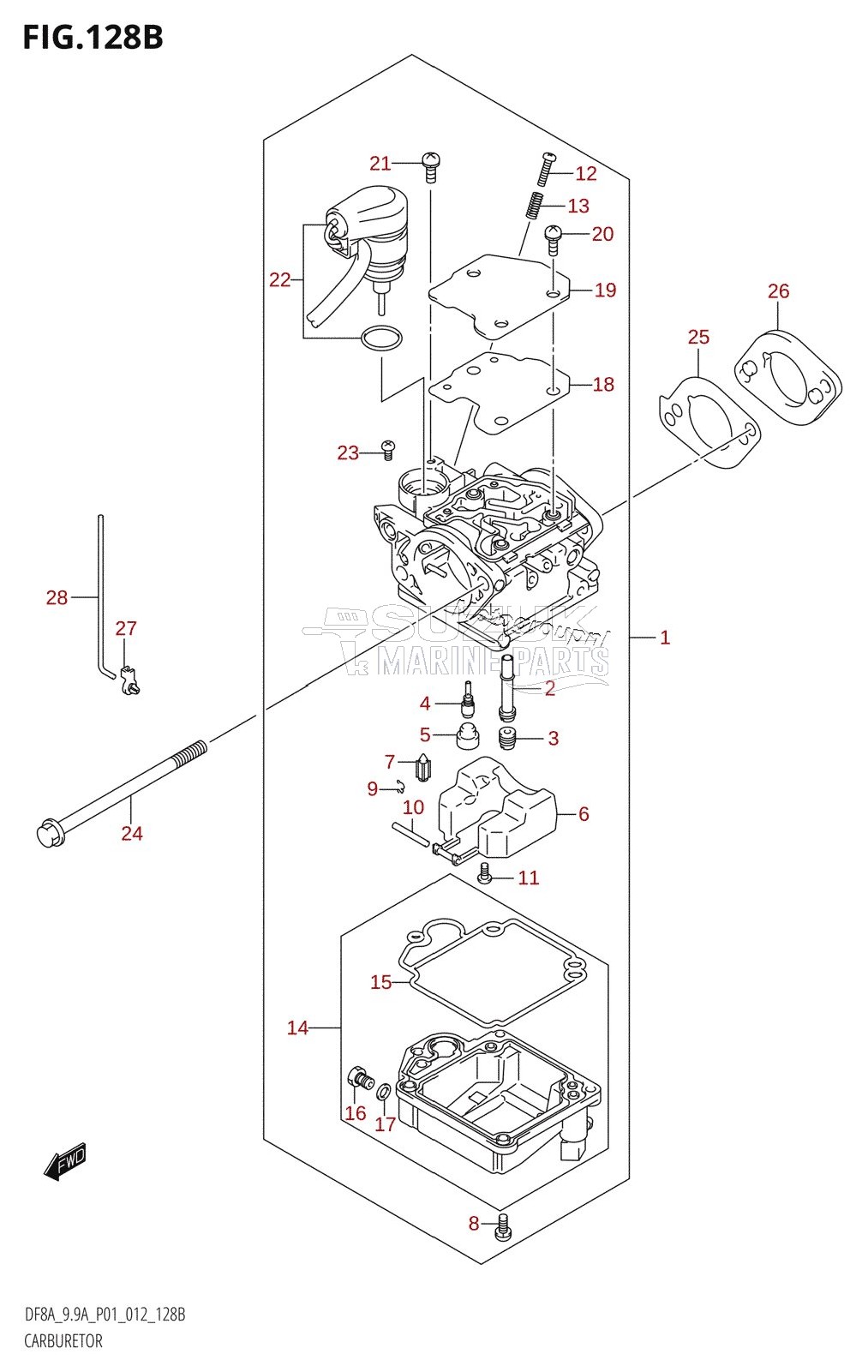 CARBURETOR (DF8AR:P01)