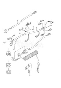 DF 9.9 drawing Electrical Non-Remote Control