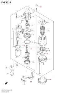 DF9.9A From 00994F-410001 (P03)  2014 drawing STARTING MOTOR