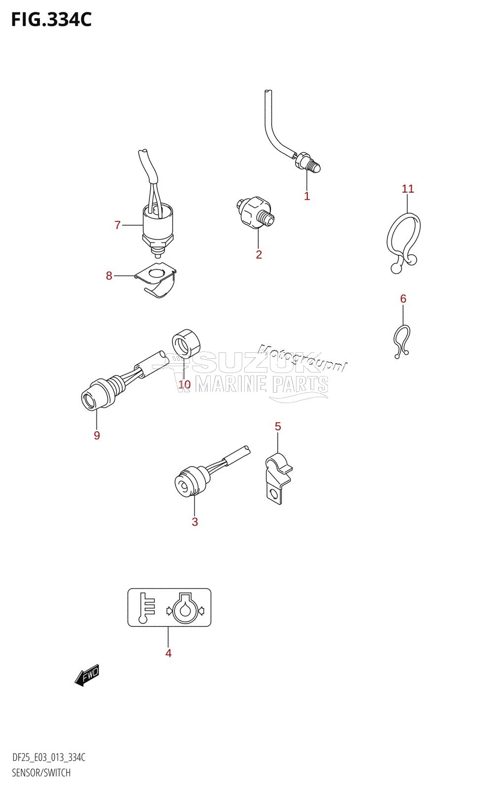 SENSOR /​ SWITCH (DF25Q:E03)