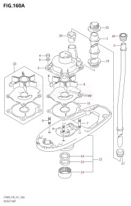 DT40 From 04005-310001 ()  2013 drawing WATER PUMP (DT40W:P40)