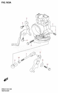 DF50A From 05004F-240001 (E03)  2022 drawing THROTTLE BODY (DF40A,DF50A,DF60A,DF50AVT,DF60AVT)