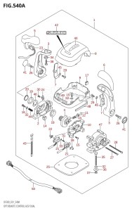 DF300Z From 30002Z-110001 (E01 E40)  2011 drawing OPT:REMOTE CONTROL ASSY DUAL (K7)