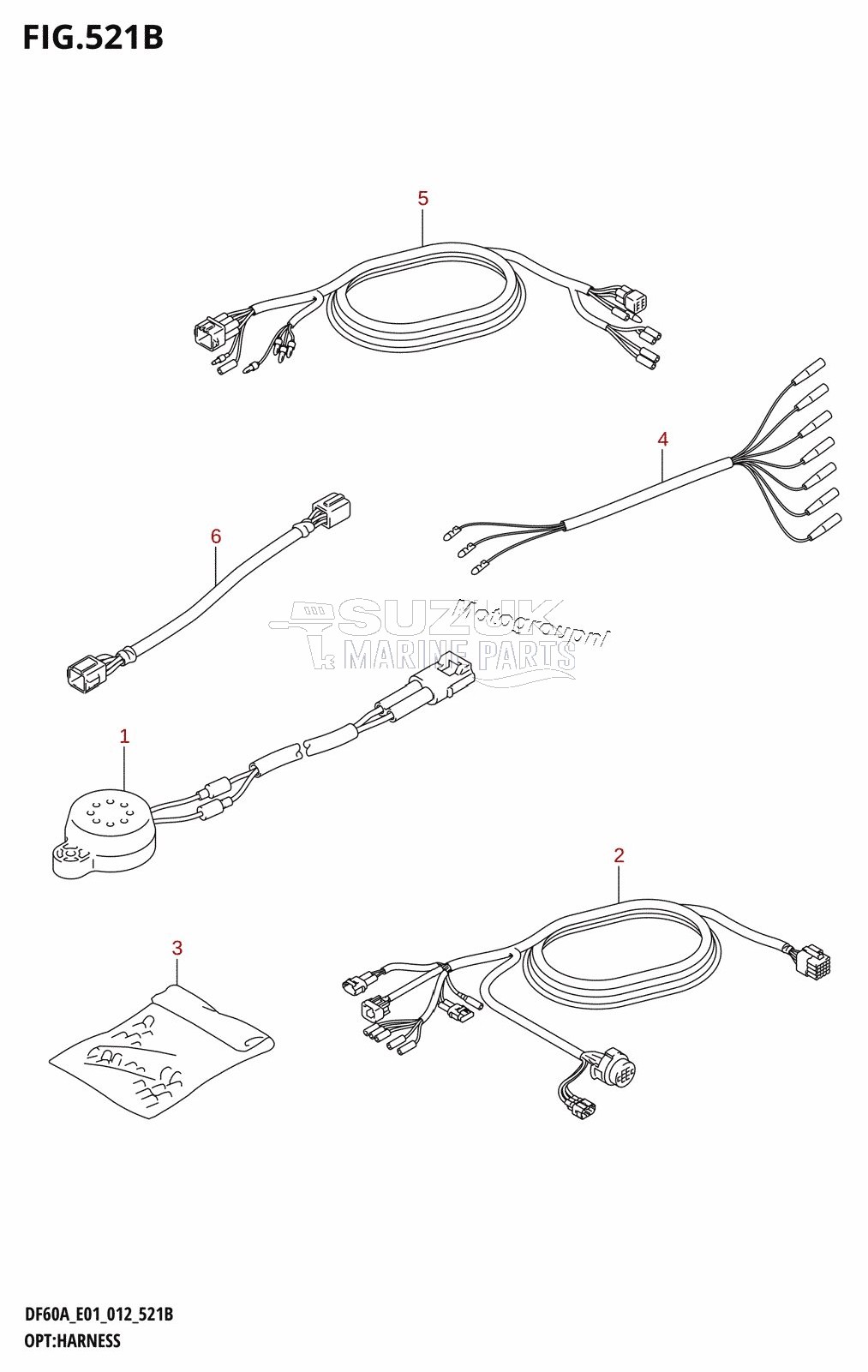 OPT:HARNESS (DF40AQH:E01)