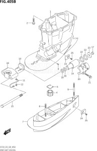 25003Z-040001 (2020) 250hp E03-USA (DF250Z  DF250Z) DF250Z drawing DRIVE SHAFT HOUSING ((DF250T,DF250Z):XX-TRANSOM)