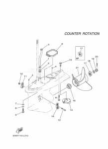 FL200CETX drawing PROPELLER-HOUSING-AND-TRANSMISSION-4