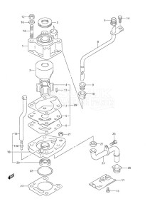 DF 9.9 drawing Water Pump