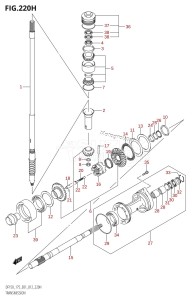 DF150 From 15002F-210001 (E01 E40)  2012 drawing TRANSMISSION (DF175Z:E40)